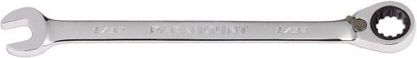 Paramount - 9/32" 12 Point Combination Wrench - 13° Head Angle, 5-1/2" OAL, Chrome Vanadium Steel, Polished Finish - Apex Tool & Supply