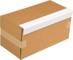 Vestil - 24" Long x 3" Wide x 3" High x 1/16" Thick Edge - White, Cardboard Box, 50 Piece - Apex Tool & Supply
