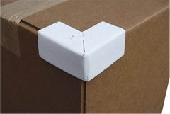 Vestil - 2" Long x 1-1/2" Wide x 1-1/2" High x 1/16" Thick Corner - White, Cardboard Box - Apex Tool & Supply