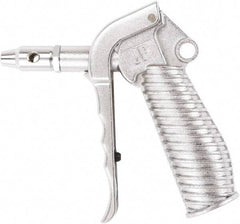Value Collection - 230 Max psi High Flow Safety Nozzle High Flow Safety Air Gun - 1/4 NPT Inlet, Chrome Plated Aluminum - Apex Tool & Supply