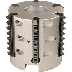 Vargus - 2.478" Cut Diam, 7.874" Max Depth of Cut, 1" Arbor Hole Diam, 1" Shank Diam, Internal/External Indexable Thread Mill - Insert Style 41B, 6 Inserts, Toolholder Style RTMC-D, 2" OAL - Apex Tool & Supply