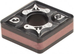Iscar - CNMG433 TF Grade IC6025 Carbide Turning Insert - TiCN/Al2O3/TiN Finish, 80° Diamond, 1/2" Inscr Circle, 3/16" Thick, 3/64" Corner Radius - Apex Tool & Supply