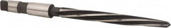 Alvord Polk - 5/8" Reamer Diam, 3/8" Small End Diam, 2MT Morse Taper Shank, 6-1/8" Flute, Bridge Reamer - Apex Tool & Supply