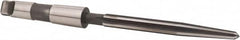 Alvord Polk - 1/2" Reamer Diam, 9/32" Small End Diam, 2MT Morse Taper Shank, 5-1/8" Flute, Bridge Reamer - Apex Tool & Supply