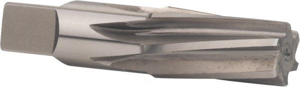 Alvord Polk - 1-1/4" Pipe, 1-1/4" Diam, 1.444" Small End Diam, 1-5/16" Straight Shank, 1-3/4" Flute, Taper Pipe Reamer - Apex Tool & Supply