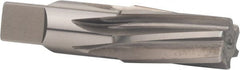 Alvord Polk - 1-1/2" Pipe, 1-1/2" Diam, 1.684" Small End Diam, 1-1/2" Straight Shank, 1-3/4" Flute, Taper Pipe Reamer - Apex Tool & Supply