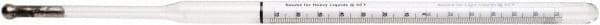 H-B Instruments - 381mm Long, Steel Specific Gravity Hydrometer - 1 Graduation, 0.70/2.00 Specific Gravity - Apex Tool & Supply