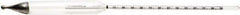 H-B Instruments - 305mm Long, Steel Baume Heavy Hydrometer - 0.1 Graduation, 0/12 Baume Range - Apex Tool & Supply