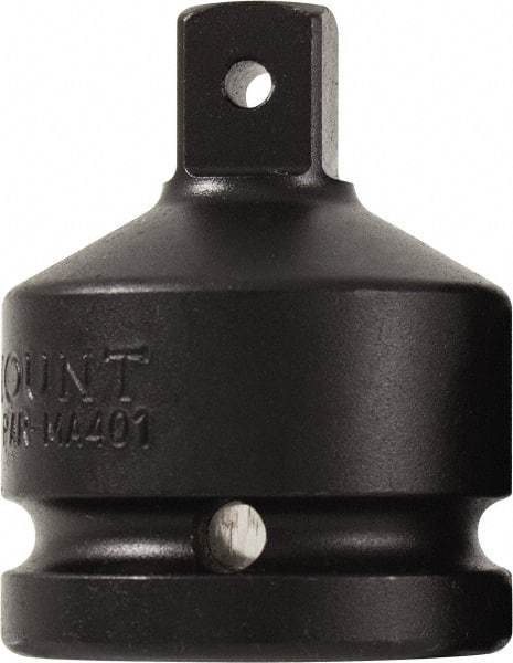 Paramount - 1/2 Male 3/4 Female Impact Drive Adapter - 1-7/8" OAL - Apex Tool & Supply