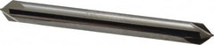Made in USA - 1/4" Diam 4 Flute Double End Solid Carbide Chamfer Mill - Apex Tool & Supply
