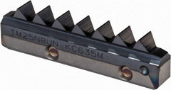Kennametal - 8 TPI, Internal Thread, UN Standard, TM25 KC635M Grade Thread Mill Insert - Carbide, TiAlN Coating - Apex Tool & Supply