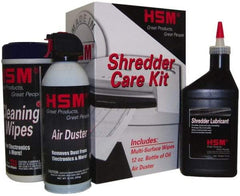 HSM of America - Shredder Care Kit - Use with Document Shredders - Apex Tool & Supply