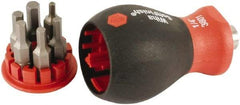 Wiha - Stubby Insert Bit Screwdriver Set - Hex - Apex Tool & Supply