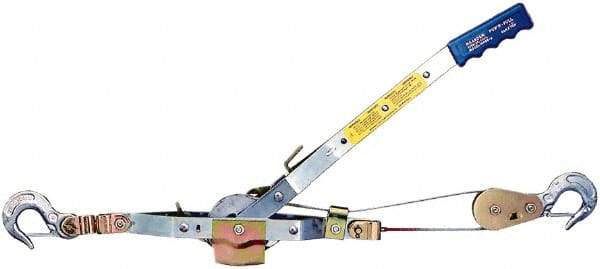 Maasdam - 4,000 Lb Lifting Capacity, 6' Lift Height, Puller Hoist - Made from Chain - Apex Tool & Supply