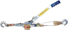 Maasdam - 4,000 Lb Lifting Capacity, 6' Lift Height, Puller Hoist - Made from Chain - Apex Tool & Supply