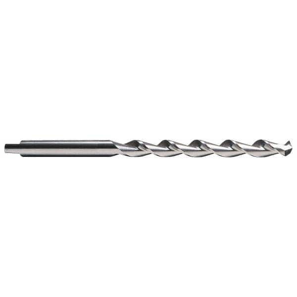 Cleveland - 27/64" 118° Parabolic Flute High Speed Steel Taper Length Drill Bit - Apex Tool & Supply