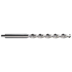 Cleveland - 27/64" 118° Parabolic Flute High Speed Steel Taper Length Drill Bit - Apex Tool & Supply