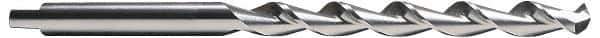 Cleveland - 13/32", 118° Point, Parabolic Flute, High Speed Steel Taper Length Drill Bit - Bright Finish, 4-3/8" Flute Length, 7" OAL, Series 2565 - Apex Tool & Supply