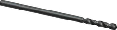 Cleveland - 11/64" 135° Cobalt Jobber Drill - Oxide Finish, Right Hand Cut, Spiral Flute, Straight Shank, 3-1/4" OAL, Split Point - Apex Tool & Supply