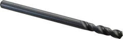 Cleveland - 21/64" 135° Cobalt Jobber Drill - Oxide Finish, Right Hand Cut, Spiral Flute, Straight Shank, 4-5/8" OAL, Split Point - Apex Tool & Supply