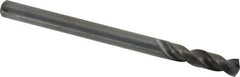 Cleveland - 23/64" 135° Cobalt Jobber Drill - Oxide Finish, Right Hand Cut, Spiral Flute, Straight Shank, 4-7/8" OAL, Split Point - Apex Tool & Supply