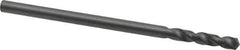 Cleveland - 3/16" 135° Cobalt Jobber Drill - Oxide Finish, Right Hand Cut, Spiral Flute, Straight Shank, 3-1/2" OAL, Split Point - Apex Tool & Supply