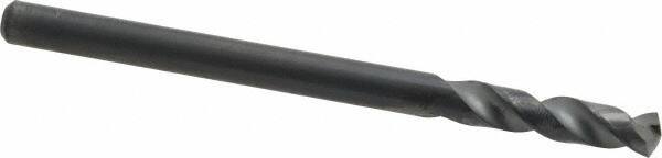 Cleveland - 5/16" 135° Cobalt Jobber Drill - Oxide Finish, Right Hand Cut, Spiral Flute, Straight Shank, 4-1/2" OAL, Split Point - Apex Tool & Supply