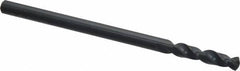 Cleveland - 7/32" 135° Cobalt Jobber Drill - Oxide Finish, Right Hand Cut, Spiral Flute, Straight Shank, 3-3/4" OAL, Split Point - Apex Tool & Supply