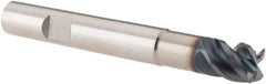 Walter-Prototyp - 3/8", 3/8" LOC, 3/8" Shank Diam, 3" OAL, 4 Flute, Solid Carbide Square End Mill - Single End, TiAlN Finish, Helical Flute, Centercutting, Right Hand Cut, Right Hand Flute - Apex Tool & Supply
