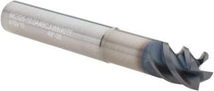 Walter-Prototyp - 10.01mm, 10mm LOC, 10mm Shank Diam, 3" OAL, 4 Flute, Solid Carbide Square End Mill - Single End, TiAlN Finish, Helical Flute, Centercutting, Right Hand Cut, Right Hand Flute - Apex Tool & Supply