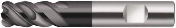 Walter-Prototyp - 19.99mm, 4 Flute, Single End, Solid Carbide, 3mm Corner Radius End Mill - 4" OAL, 50° Helix, Right Hand Flute, 38mm LOC, Right Hand Cut, - Apex Tool & Supply
