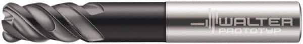 Walter-Prototyp - 8mm, 4 Flute, Single End, Solid Carbide, 1.5mm Corner Radius End Mill - 2" OAL, 50° Helix, Right Hand Flute, 19mm LOC, Right Hand Cut, - Apex Tool & Supply