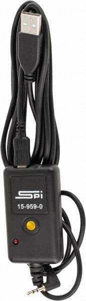SPI - 40" Long SPC Cable - Use with Micrometers - Apex Tool & Supply