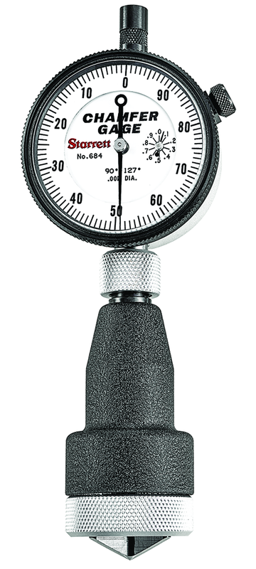 #684-3Z Internal Chamfer Gage 0-127 Degree - Apex Tool & Supply