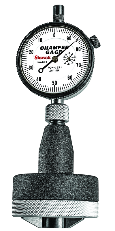 #684-4Z Internal Chamfer Gage 0-127 Degree - Apex Tool & Supply