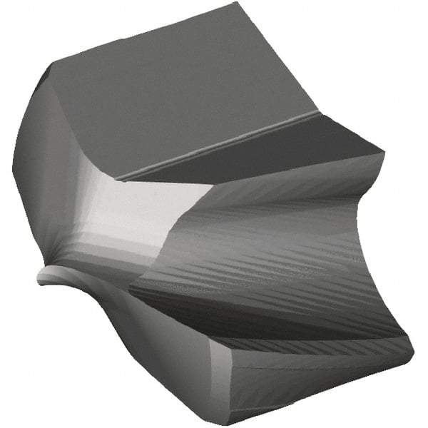 Kennametal - Series KSEM Plus, 38mm Diam Grade KC7315 140° Replaceable Drill Tip - Carbide, TiN Finish, 10 Seat Size - Apex Tool & Supply