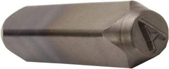 C.H. Hanson - 5/8" Character Size, A Character, Heavy Duty Individual Steel Stamp - Apex Tool & Supply