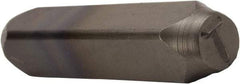 C.H. Hanson - 5/32" Character Size, T Character, Heavy Duty Individual Steel Stamp - Apex Tool & Supply