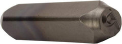 C.H. Hanson - 5/32" Character Size, P Character, Heavy Duty Individual Steel Stamp - Apex Tool & Supply
