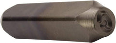 C.H. Hanson - 5/32" Character Size, G Character, Heavy Duty Individual Steel Stamp - Apex Tool & Supply