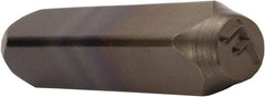 C.H. Hanson - 5/32" Character Size, F Character, Heavy Duty Individual Steel Stamp - Apex Tool & Supply