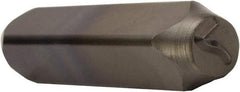 C.H. Hanson - 5/32" Character Size, 7 Character, Heavy Duty Individual Steel Stamp - Apex Tool & Supply