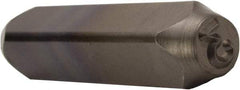 C.H. Hanson - 5/32" Character Size, 3 Character, Heavy Duty Individual Steel Stamp - Apex Tool & Supply