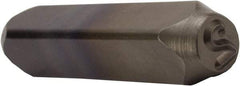 C.H. Hanson - 5/32" Character Size, 2 Character, Heavy Duty Individual Steel Stamp - Apex Tool & Supply