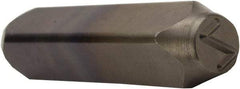 C.H. Hanson - 5/8" Character Size, Z Character, Heavy Duty Individual Steel Stamp - Apex Tool & Supply