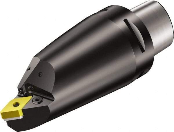 Sandvik Coromant - Left Hand, C6 DNMG 442 Modular Turning and Profiling Cutting Unit Head - Lever Holding Method, Inch Hole Diameter, Through Coolant - Apex Tool & Supply