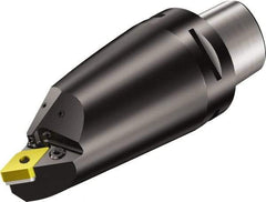 Sandvik Coromant - Left Hand, C6 DNMG 442 Modular Turning and Profiling Cutting Unit Head - Lever Holding Method, Inch Hole Diameter, Through Coolant - Apex Tool & Supply