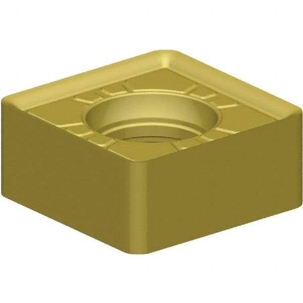 Kennametal - SNPJ31253 GD Grade KCPM40 Carbide Milling Insert - TiAlN/AlCrN Finish, 0.157" Thick, 10mm Inscribed Circle, 3/64" Corner Radius - Apex Tool & Supply