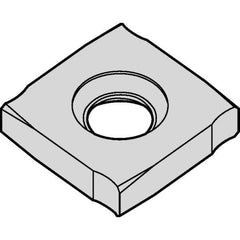 Kennametal - SNHX1103 Grade KCPM40 Carbide Milling Insert - TiAlN/AlCrN Finish, 0.106" Thick, 0.433" Inscribed Circle - Apex Tool & Supply