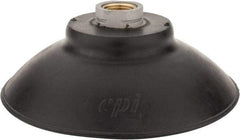 De-Sta-Co - 3/8 NPT Female Port, Flat, Vertical Vacuum Pad - Nitrile - Apex Tool & Supply